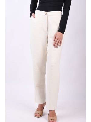 Pantaloni Dama Selected Slffrankie Hw Snow White
